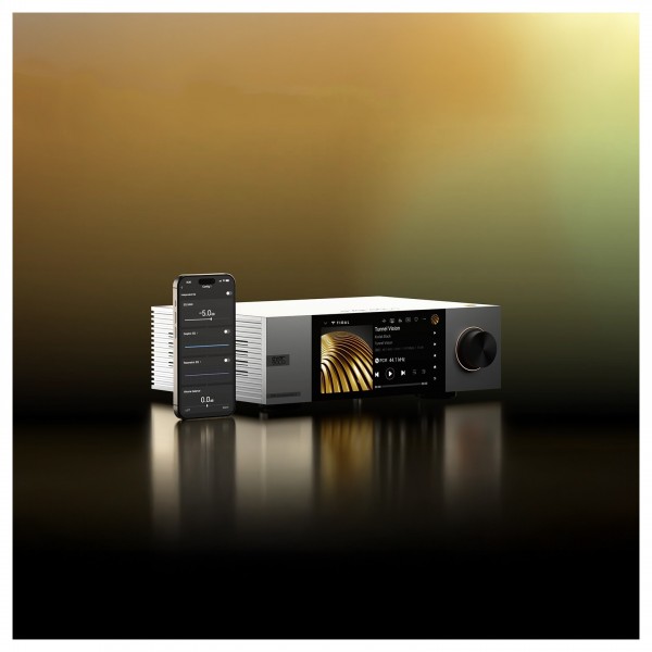 Eversolo DMP-A6 Master Edition Gen 2 Streaming Music Player, Silver - ombre lifestyle 1 
