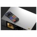 Eversolo DMP-A6 Master Edition Gen 2 Streaming Music Player, Silver - lifetyle turn and phone 