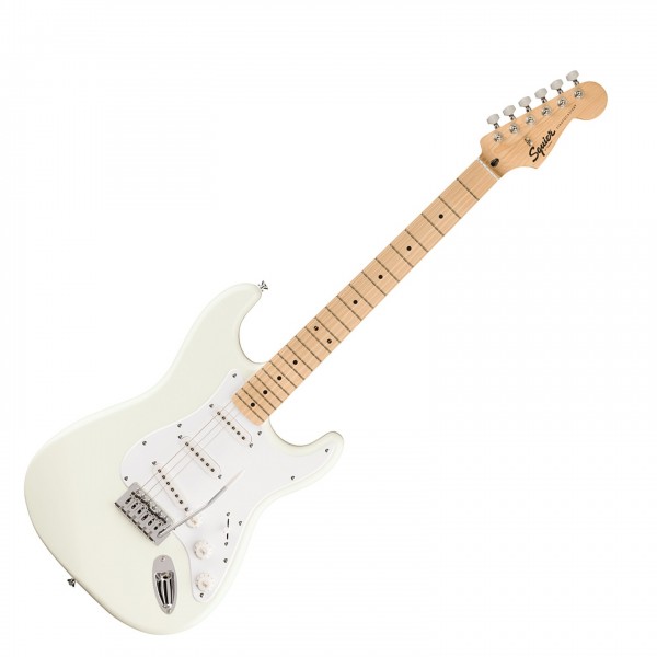 Squier Sonic Stratocaster MN, Arctic White - Front