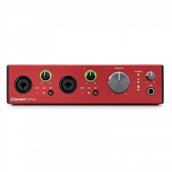 Clarett 2Pre Audio Interface - Front Panel
