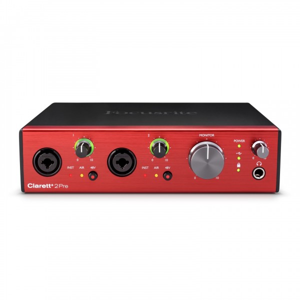 Focusrite Clarett+ 2Pre - Front Main