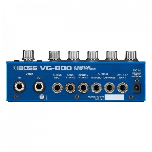 Boss VG-800 V-Guitar Processor back 