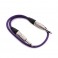 Studiospares 6.35mm (M) TS 60cm Patch Cable , Violet
