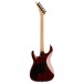 Jackson Pro Plus Series Dinky DKAQ, Transparent Purple Burst back