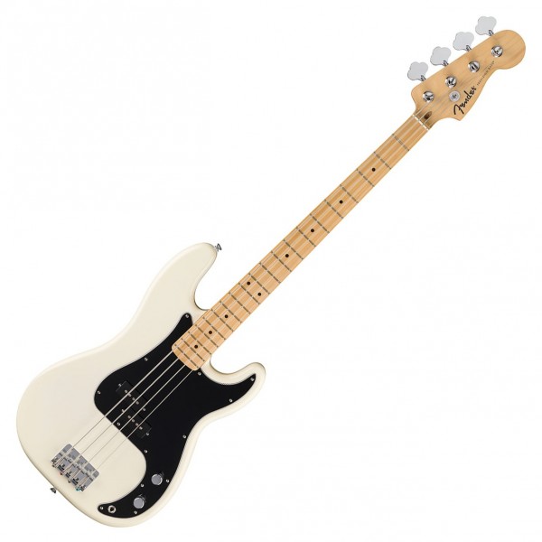 Fender Standard Precision Bass, Olympic White front