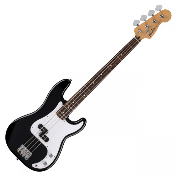 Fender Standard Precision Bass, Black front