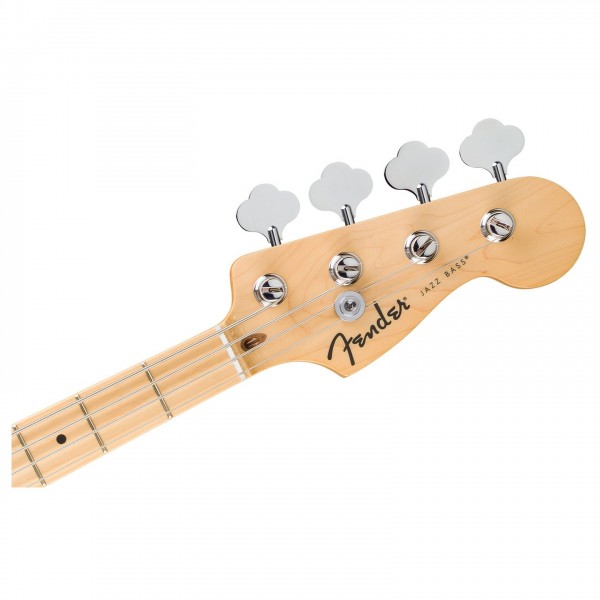 Fender Standard Jazz Bass, Aqua Marine Metallic headstock 
