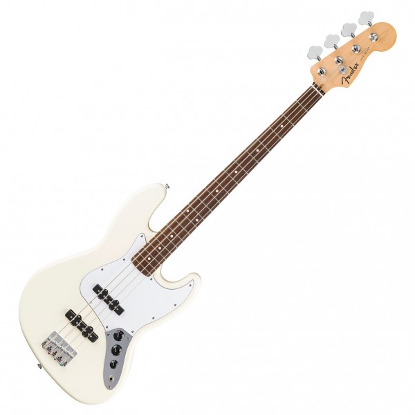 Fender Standard Jazz Bass, Olympic White front