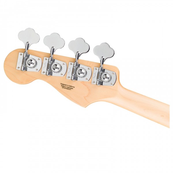 Fender Standard Jazz Bass, Olympic White headstock back 