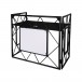 Equinox Truss Booth System, Matt Black - front