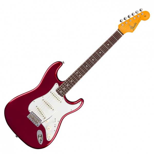 Fender American Vintage 1965 Stratocaster, Round-Lam Rosewood Fingerboard, Candy Apple Red front