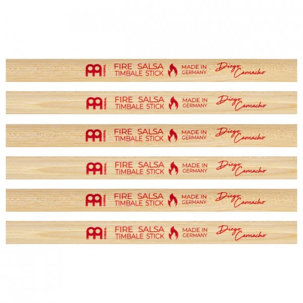 Meinl Stick & Brush Diego Camacho Signature Timbales Sticks, 3 Pack