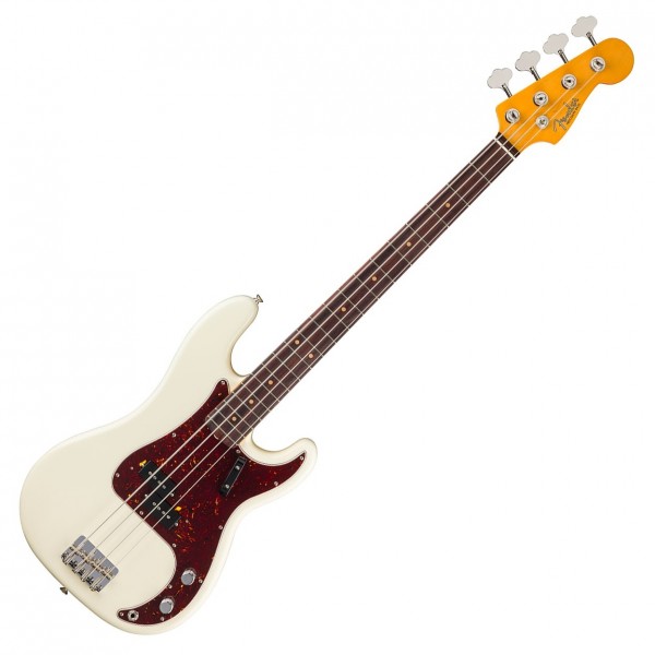 Fender American Vintage II 1960 Precision Bass RW, Olympic White front