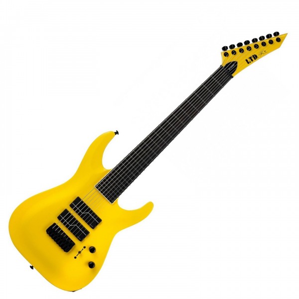 ESP LTD Stephen Carpenter SC-608 Baritone, Yellow - Front