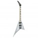 Jackson RRX24M X Series Rhoads, Snow White w/ Black Pinstripes - right