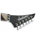 Jackson RRX24M X Series Rhoads, Snow White w/ Black Pinstripes - headstock