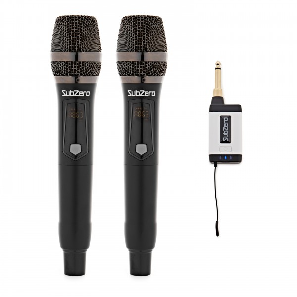 SubZero Voxlink Compact Dual Handheld Wireless Microphone System