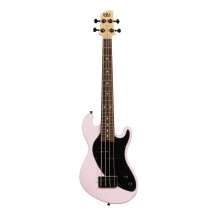 Kala U-Bass Solid Body Fretted, Light Pink