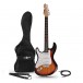 LA Left Handed Electric Guitar by Gear4music, Sunburst