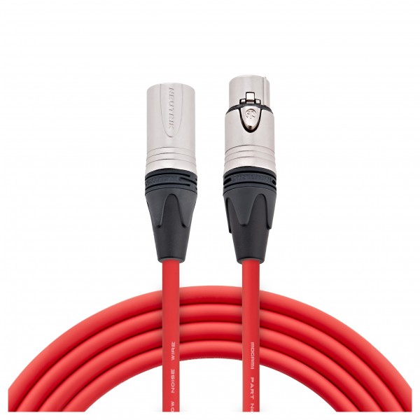 Pro Neutrik XLR Mogami Cable 60cm Red by Studiospares