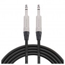 Studiospares Pro Neutrik Balanced / Stereo Jack Mogami Cable, 60cm Black