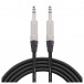 Studiospares Pro Neutrik Balanced / Stereo Jack Mogami Cable, 60cm Black