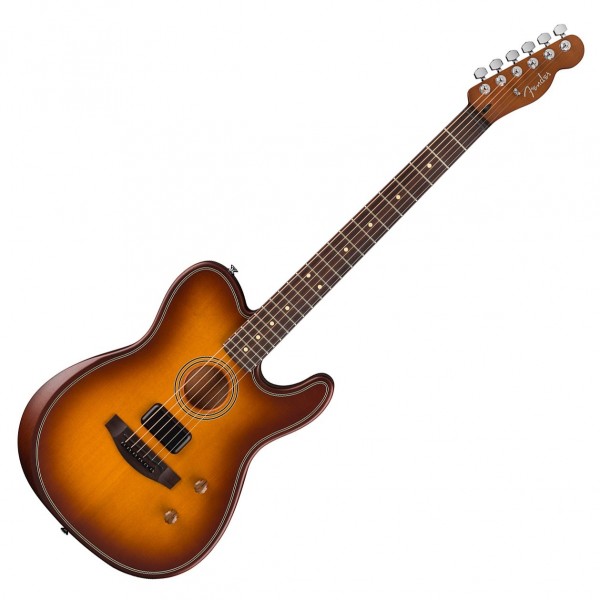 Fender Acoustasonic Standard Telecaster, Honey Burst front