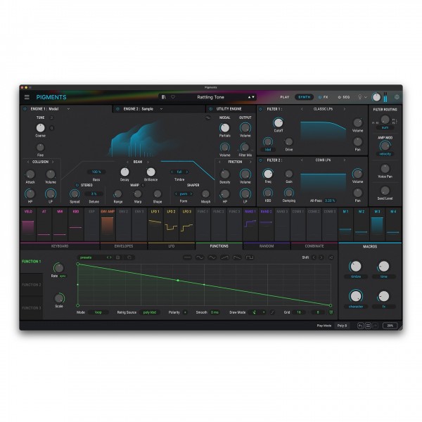 Arturia Pigments 6 - Functions