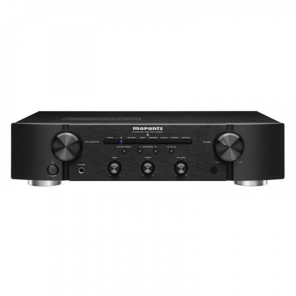 Marantz PM6007 Amp & 3020c Speakers, Black Hi-Fi Bundle - front 