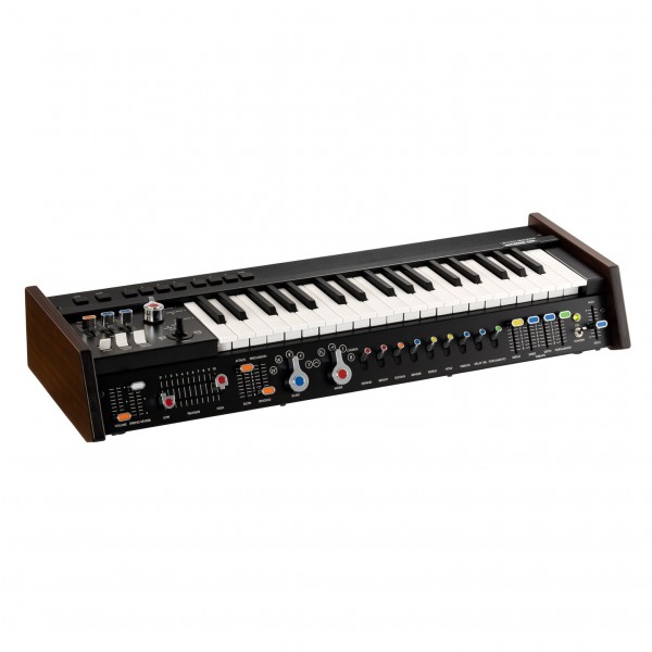 Korg miniKORG 700Sm Analog Synthesizer - Angled