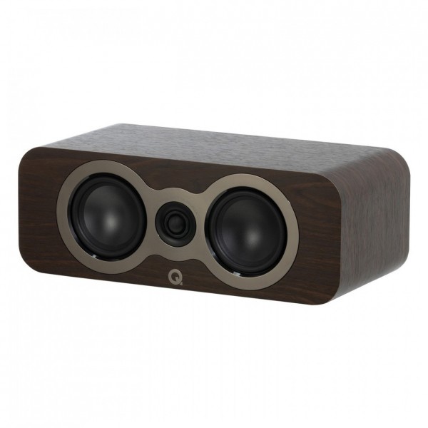 Q Acoustics 3090c Bookshelf Speakers (Single), Walnut