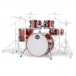 Mapex Mars Birch 22'' 5pc Shell Pack, Blood Orange Sparkle