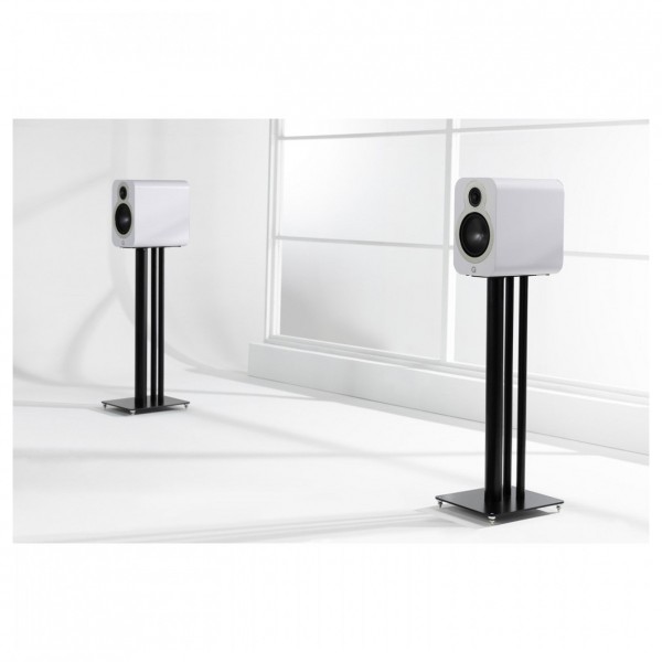 Q Acoustics 3010c Bookshelf Speakers (Pair), Satin White