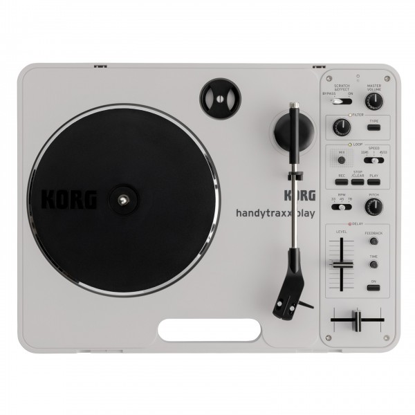 Korg handytraxx play Turntable - Top