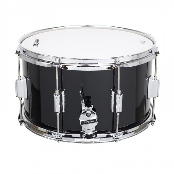 Rogers Powertone 14 x 8'' Snare Drum, Piano Black