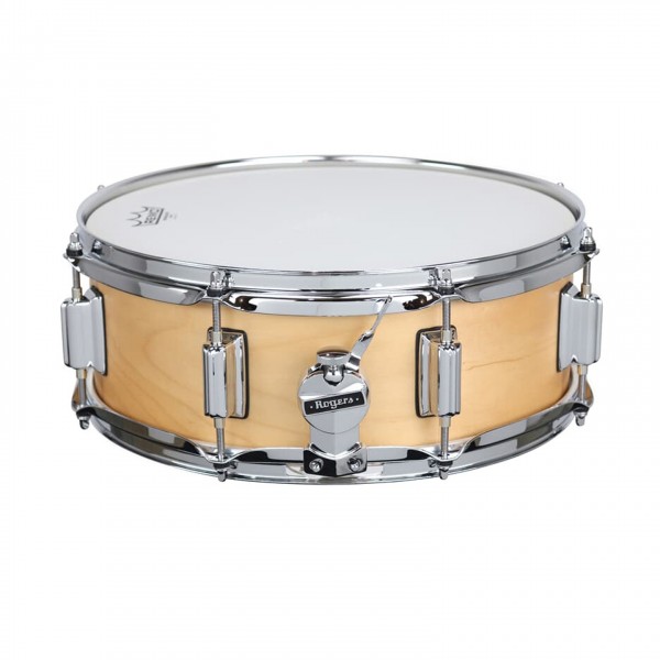 Rogers Powertone 14 x 5'' Snare Drum, Satin Natural