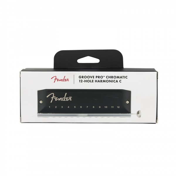Fender Groove Pro Chromatic 12-Hole Harmonica, Key of C - Packaging