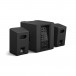 LD Systems DAVE 12 G4X Compact 2.1 Powered PA System