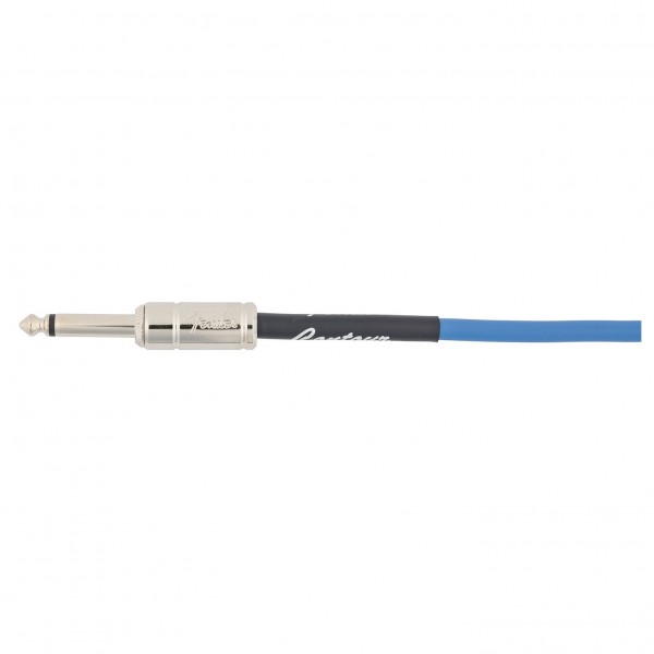 Fender Contour 10' Cable, Lake Placid Blue end 