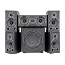 Wharfedale Diamond 9.1 5.1 Home Cinema Speaker Package, Carbon Fibre