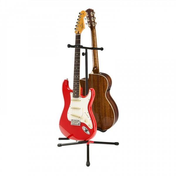 Fender Adjustable Double Cradle Guitar Stand - Example