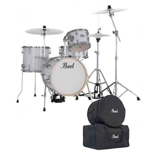 Pearl Midtown 4pc Compact Set With Hardware & Bags, Pure White