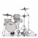 Pearl Midtown 4pc Compact Set With Hardware & Bags, Pure White