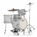 Pearl Midtown 4pc Compact Set With Hardware & Bags, Pure White