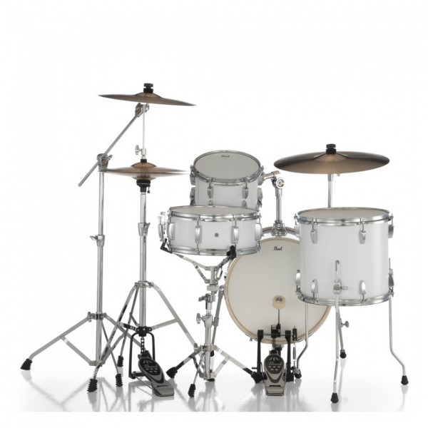 Pearl Midtown 4pc Compact Set With Hardware & Bags, Pure White
