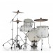 Pearl Midtown 4pc Compact Set With Hardware & Bags, Pure White