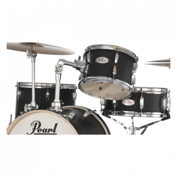 Pearl Midtown 4pc Compact Set With Hardware & Bags, Matte Black