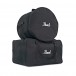 Pearl Midtown 4pc Compact Set With Hardware & Bags, Matte Black