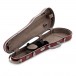 Spirit Polycarbonate Violin Case, 4/4, Deep Red