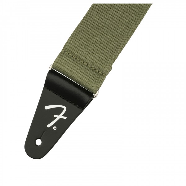 Fender Supersoft Strap, Olive, 2" - End